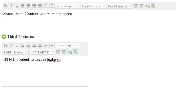 prosty edytor tekstu html textarea