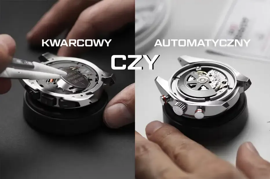mechanizm zegarka kwarcowy automatyczny