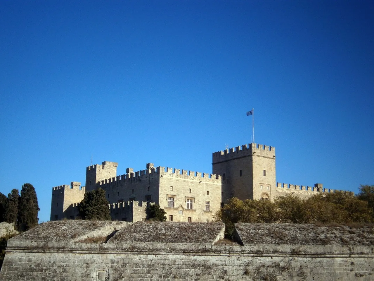 Stare Miasto Rodos Pałac Wielkich Mistrzów