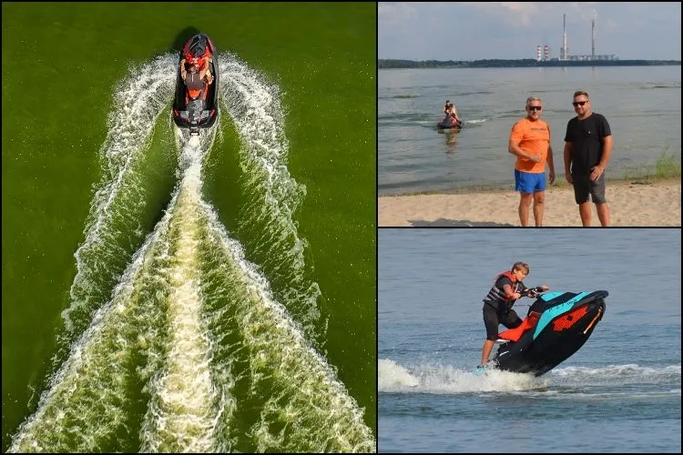 Jezioro Rybnickie sporty wodne