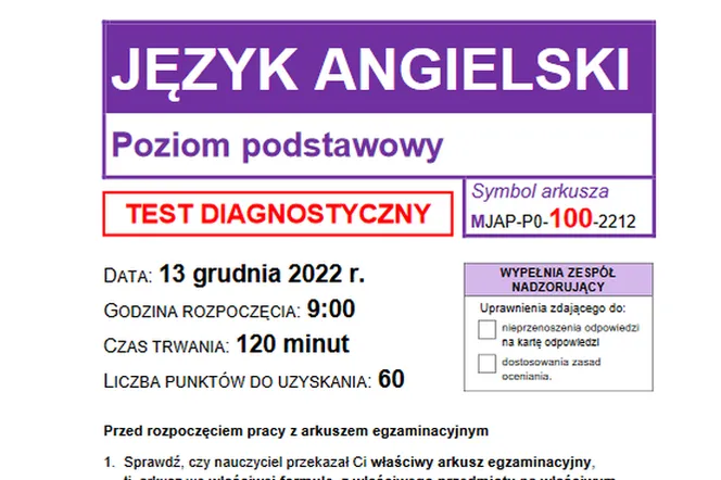 matura angielski 2023 vs 2022