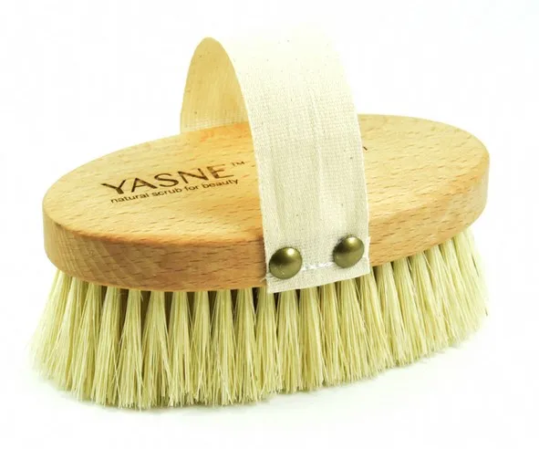 Różne rodzaje szczotek do masażu na sucho