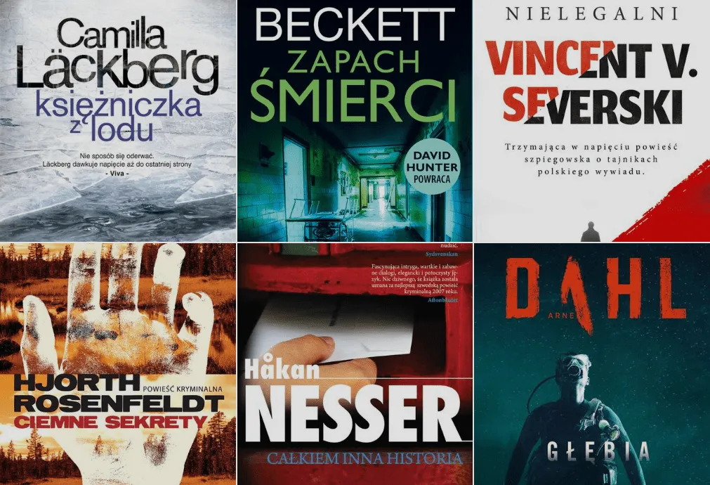 Najpopularniejsi zagraniczni autorzy kryminał&oacute;w w Polsce