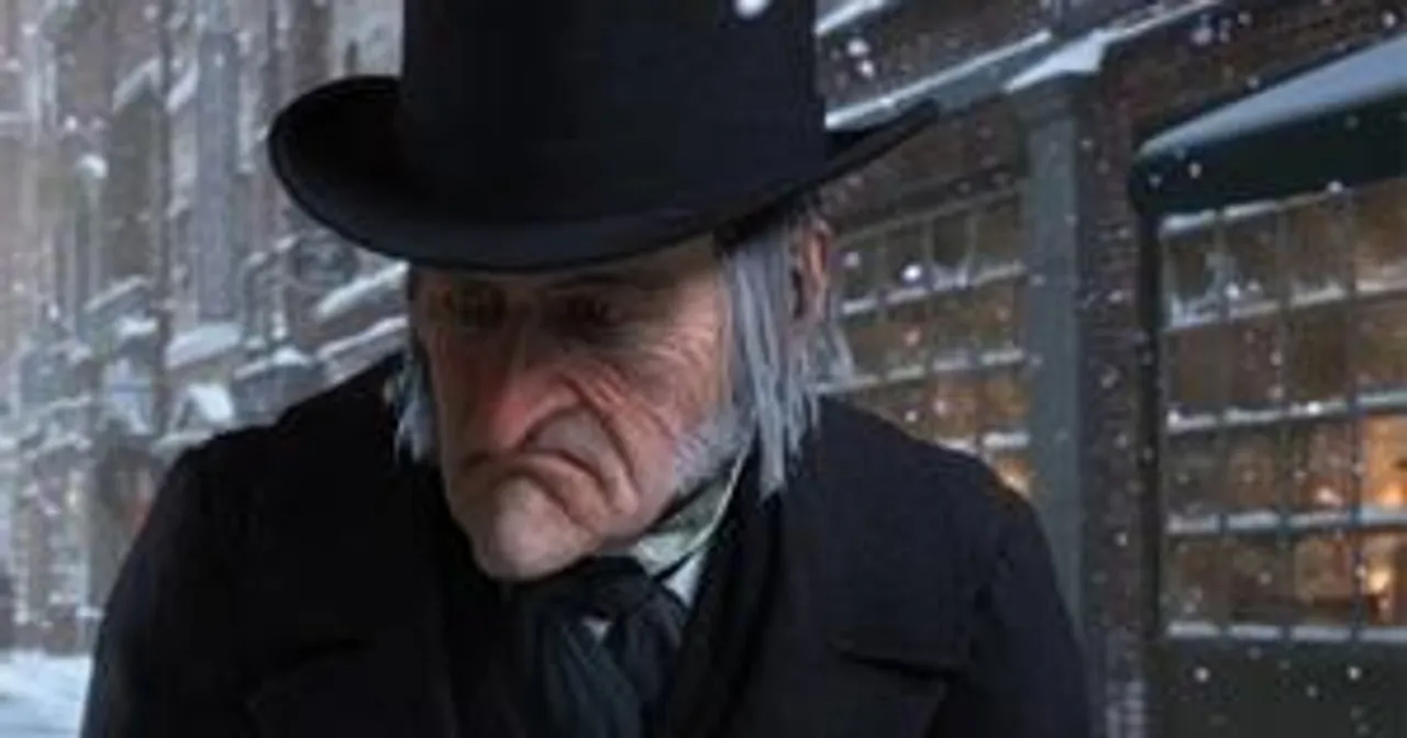 Ebenezer Scrooge przed przemianą