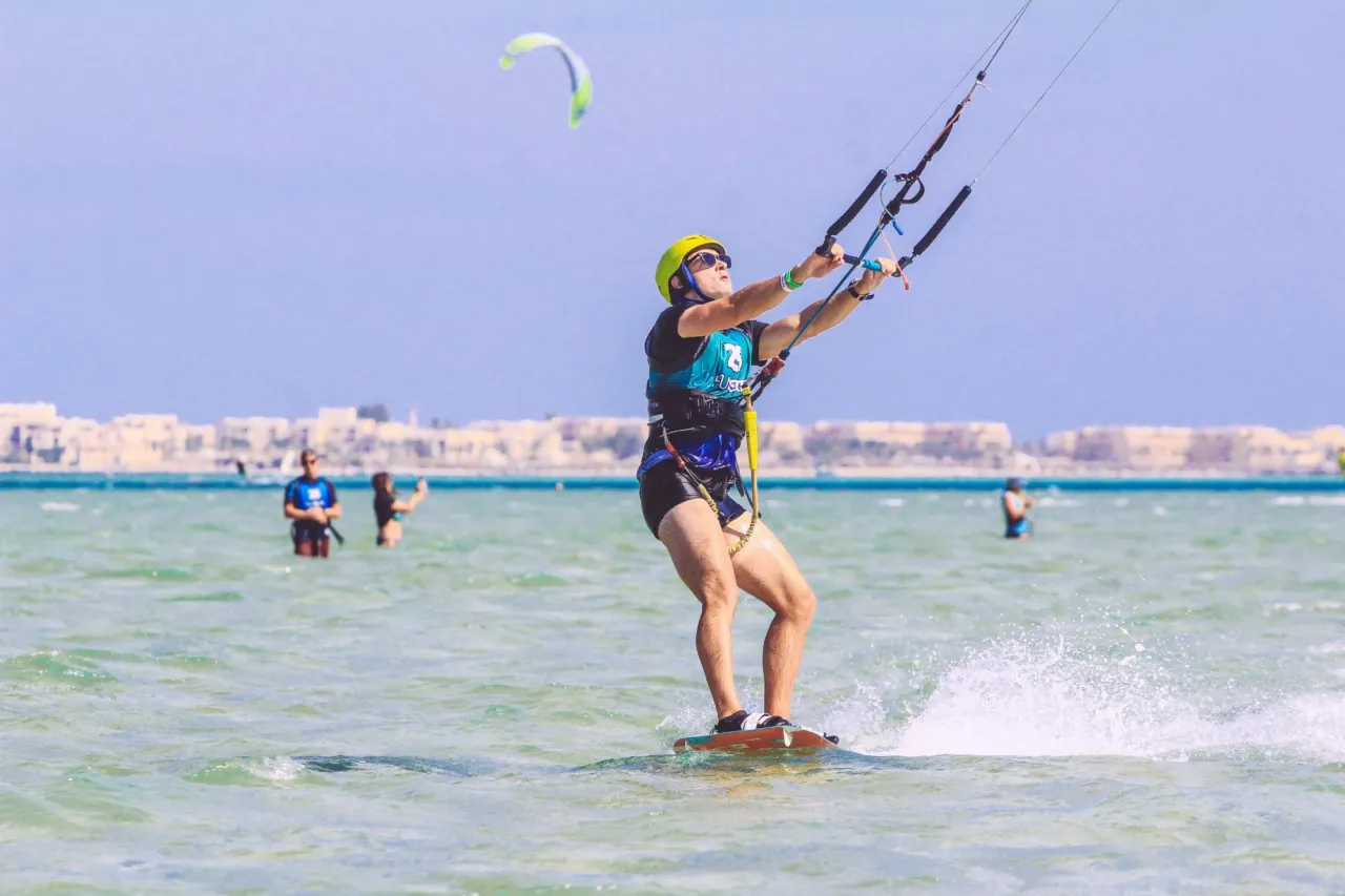 kitesurfing w Egipcie