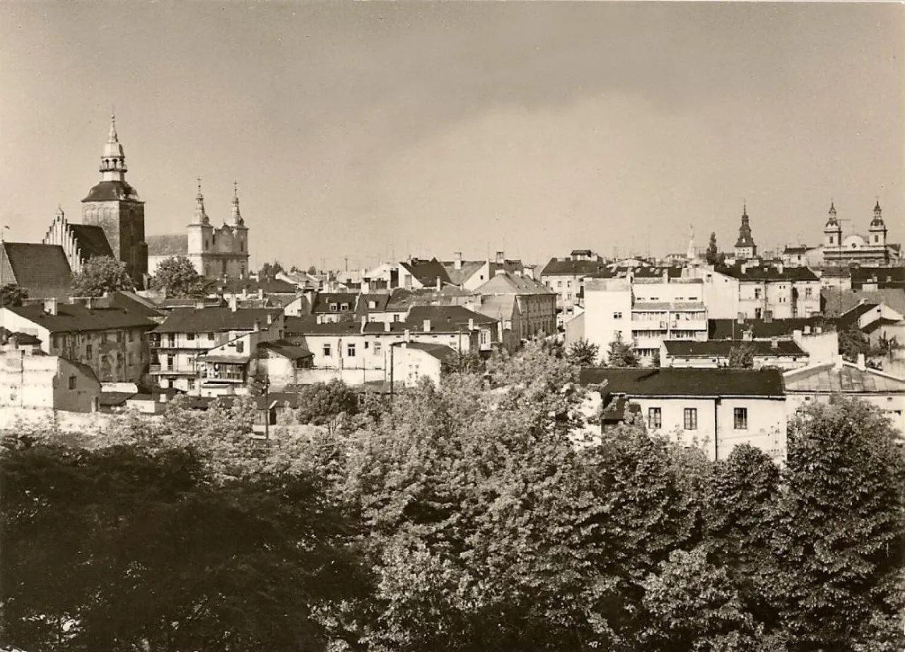 Piotrk&oacute;w Trybunalski Stare Miasto panorama