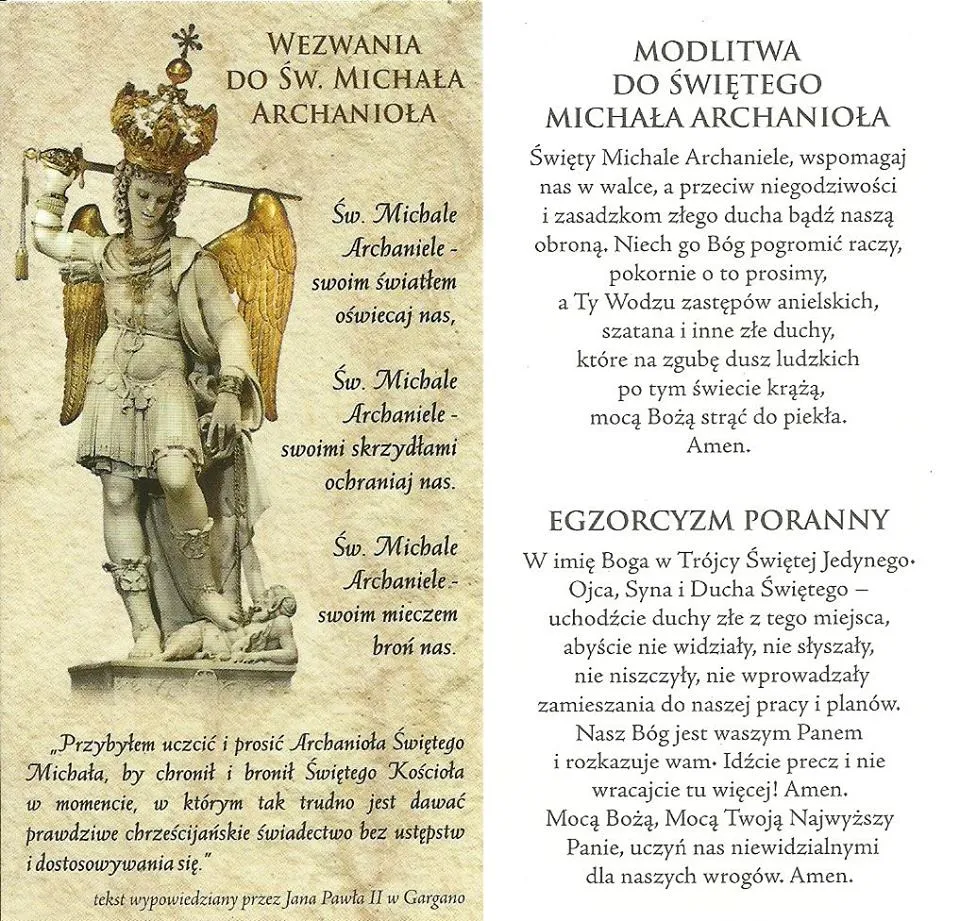 Zdjęcie Litania do Michała Archanioła – potężna modlitwa o wstawiennictwo i ochronę