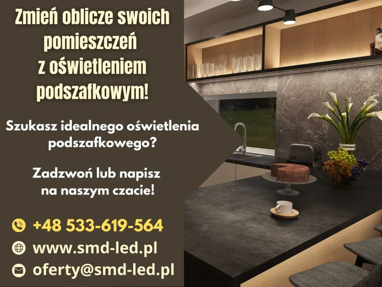Zdjęcie Jakie oświetlenie podszafkowe do kuchni wybrać, by uniknąć błędów?