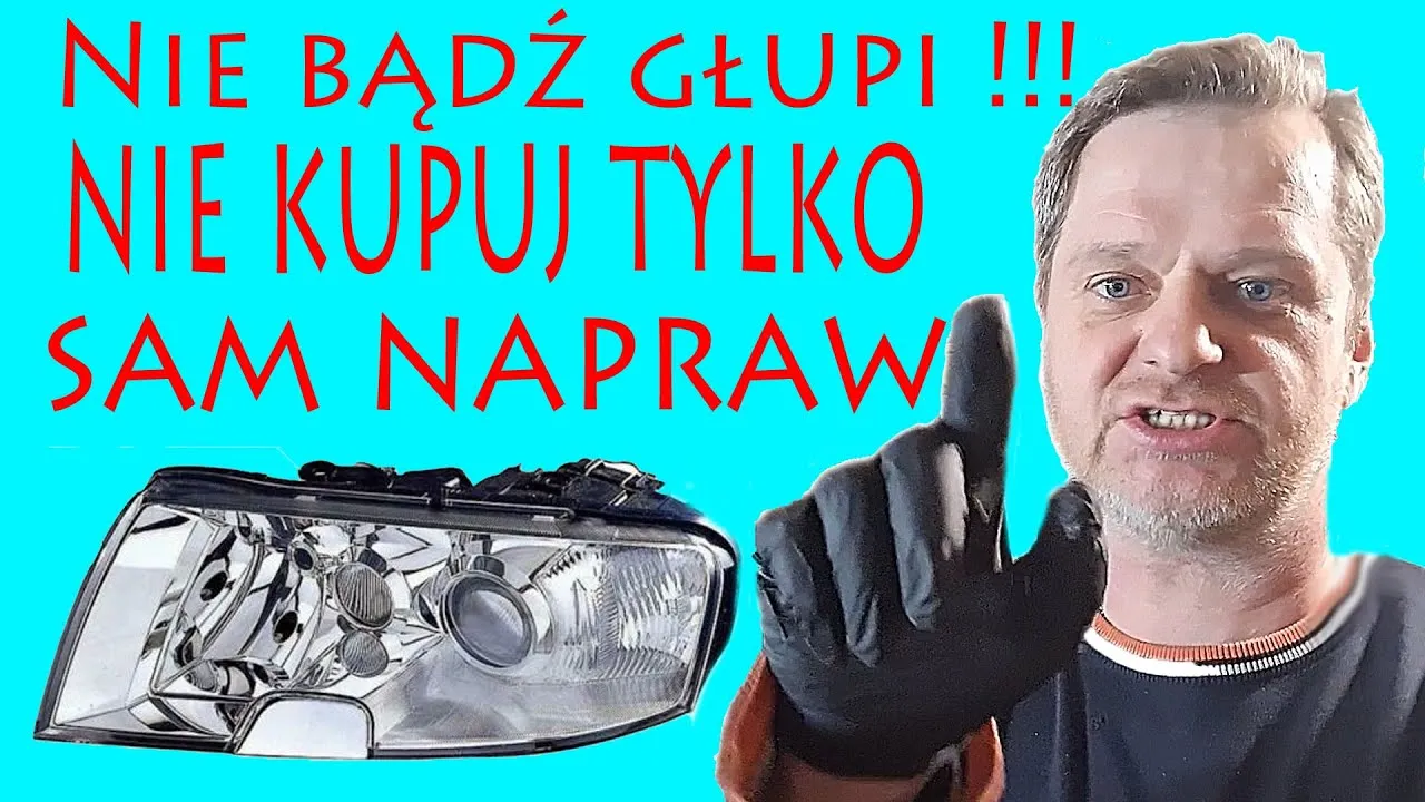 Zdjęcie Jak skleić lampę samochodową i uniknąć kosztownych napraw