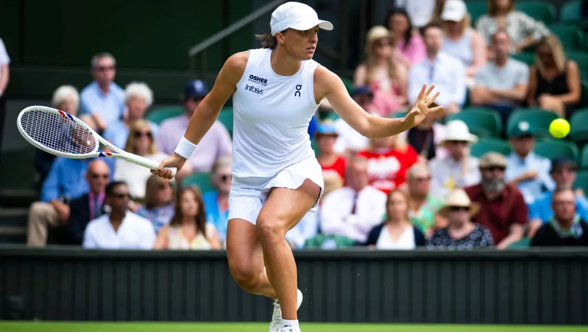 Zdjęcie Iga Świątek na Wimbledonie - kiedy gra i jak oglądać mecze