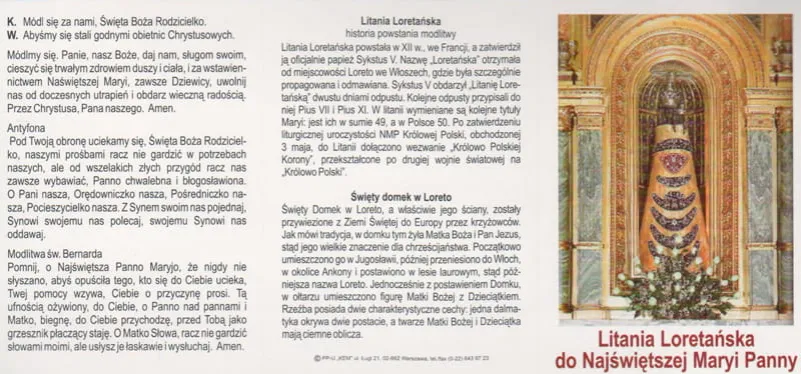 Zdjęcie Kiedy i gdzie powstała litania loretańska? Historia i znaczenie modlitwy