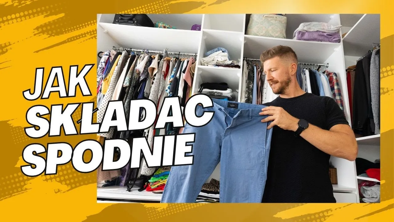Zdjęcie Jak złożyć spodnie, żeby zajmowały mało miejsca i się nie gniotły