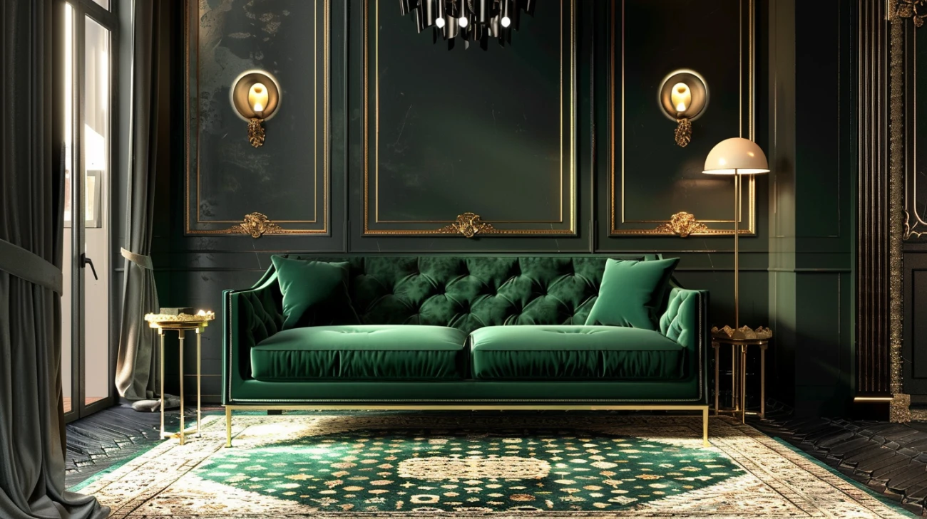 Zdjęcie 10 pomysłów na inspirujące aranżacje wnętrz w stylu Art Deco