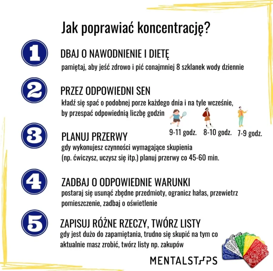 Zdjęcie Skuteczne sposoby jak pobudzić mózg do nauki i zwiększyć koncentrację