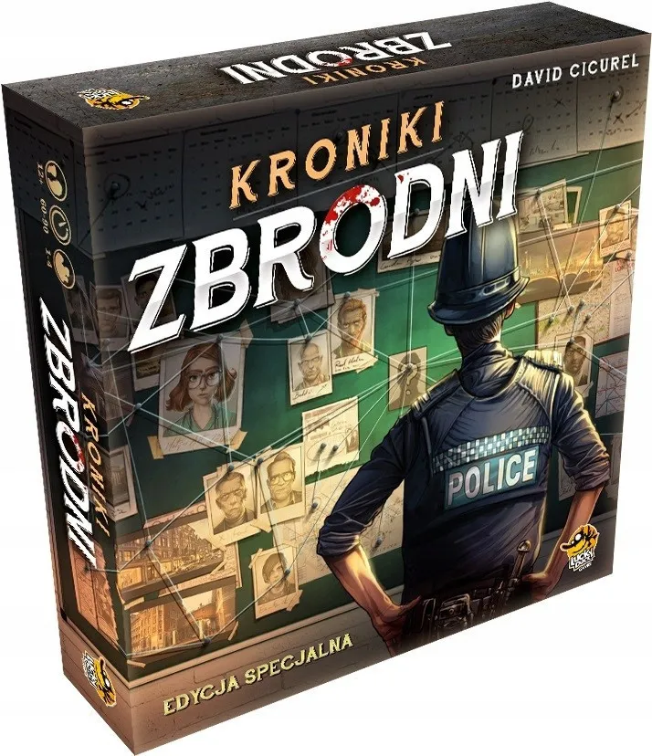 Zdjęcie Kroniki zbrodni gra planszowa – odkryj sekrety i zasady gry