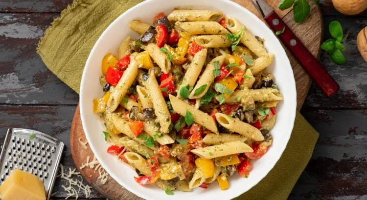 Zdjęcie Réussir sa salade de pâtes pesto: recette facile et secrets de chef