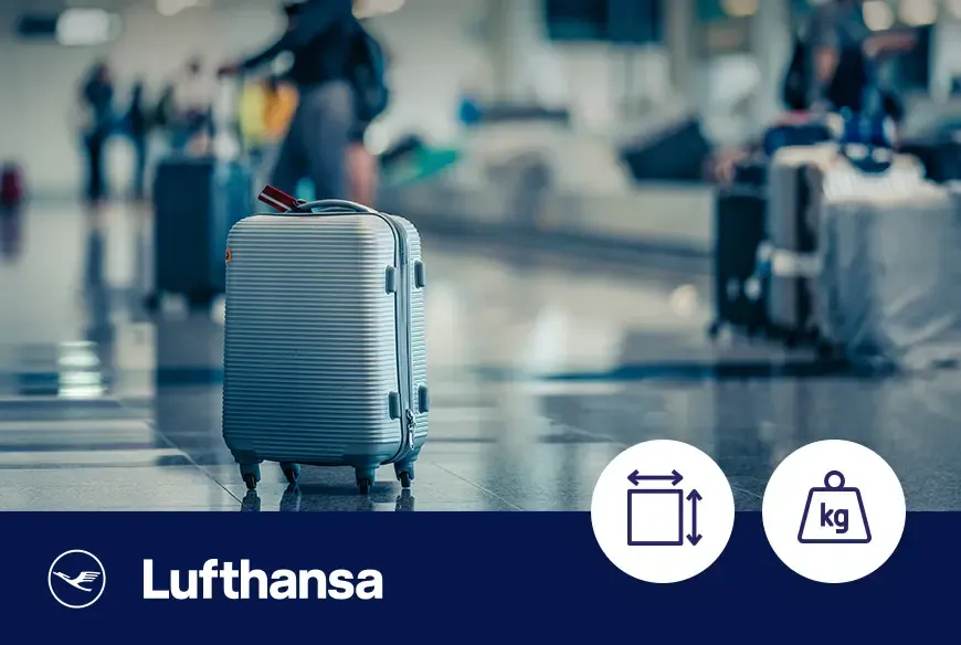 Zdjęcie Lufthansa bagaż rejestrowany - co można zabrać i jakie są limity