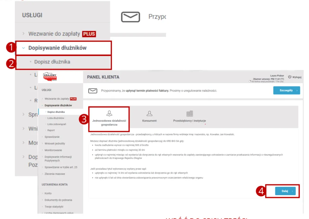Zdjęcie Jak wpisać dłużnika do KRD i uniknąć błędów w procesie