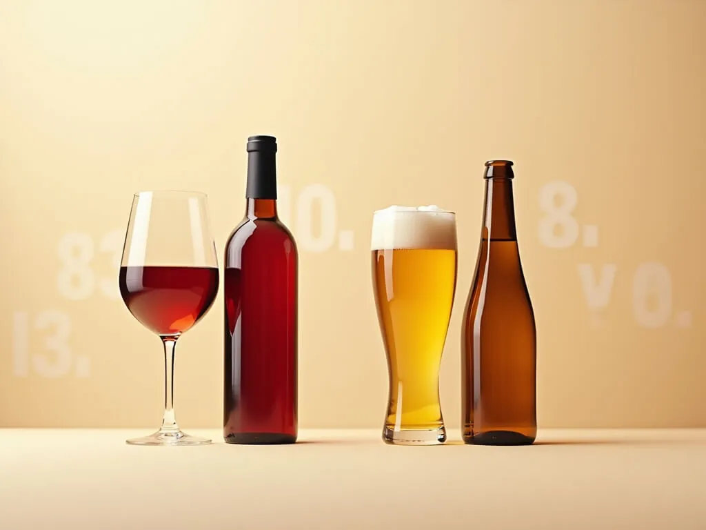 Zdjęcie Butelka wina ile to piw? Zaskakujące porównanie alkoholu