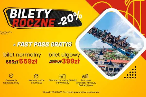 Zdjęcie Ile kosztuje fast pass w Energylandii i dlaczego warto go mieć?