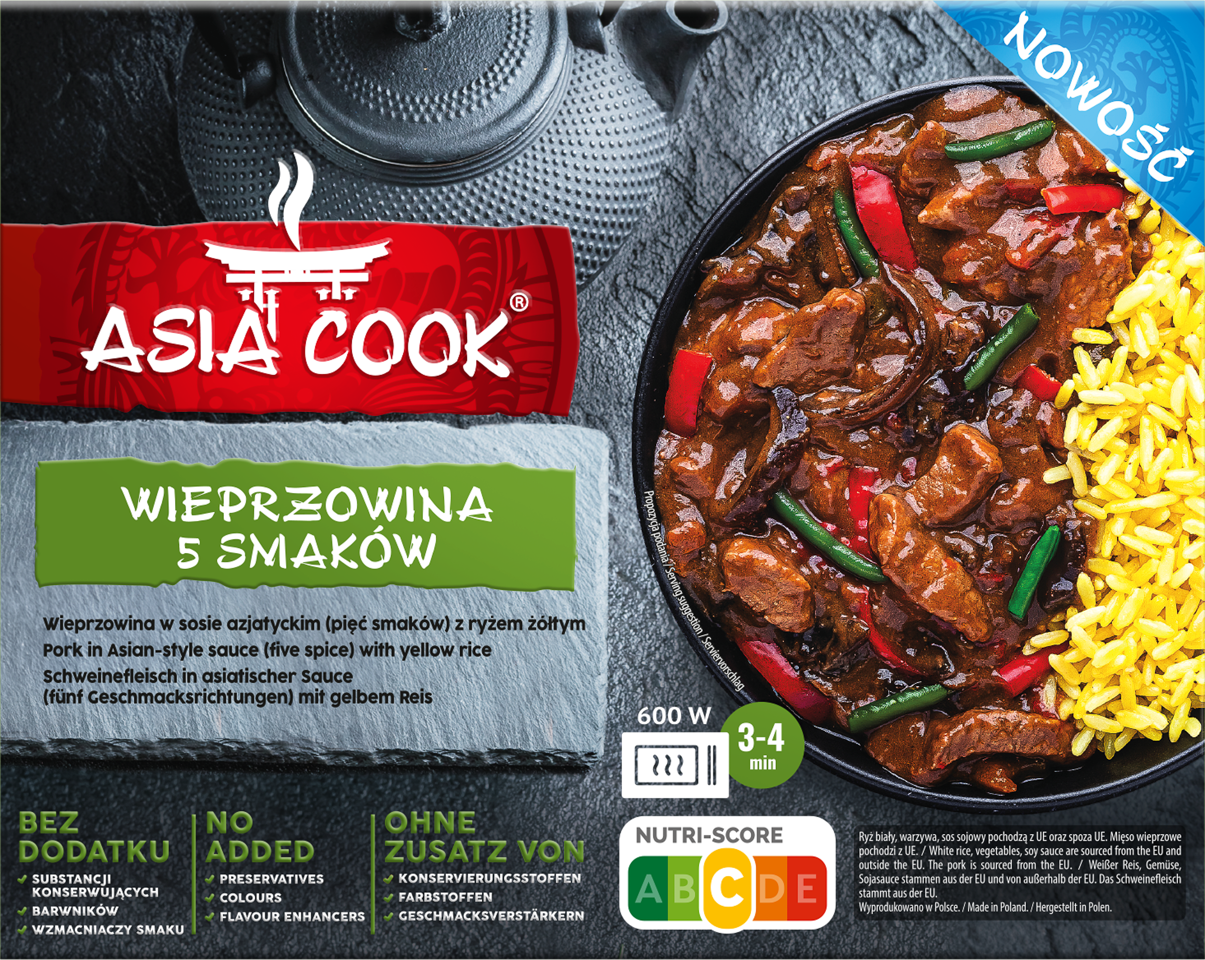 Wieprzowina w 5 smakach gotowe danie