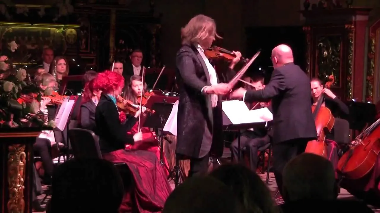 Mroczna muzyka klasyczna koncert orkiestra