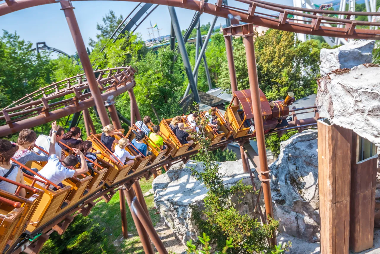 Gardaland parc attractions lac de Garde