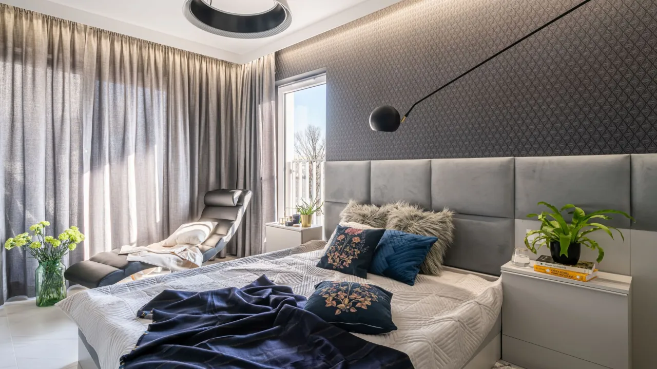 nowoczesna sypialnia inspiracje