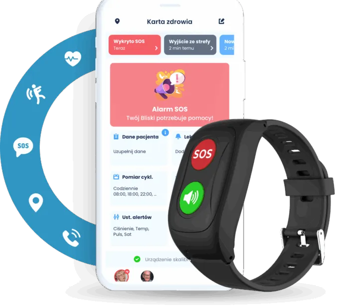 Por&oacute;wnanie smartwatcha i opaski dla seniora