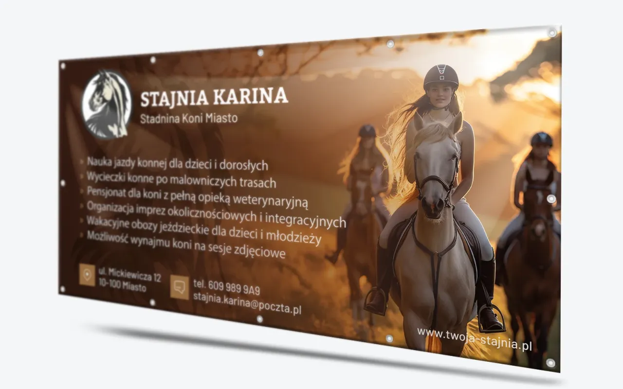 Wyb&oacute;r stajni jazda konna