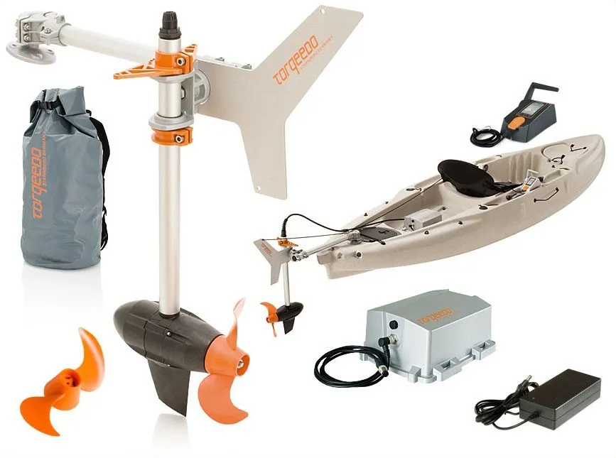 r&oacute;żne typy silnik&oacute;w elektrycznych do kajaka