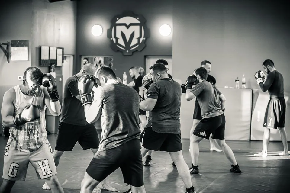 trening bokserski grupowy