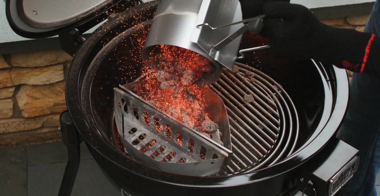 techniki grillowania z pokrywą metoda pośrednia