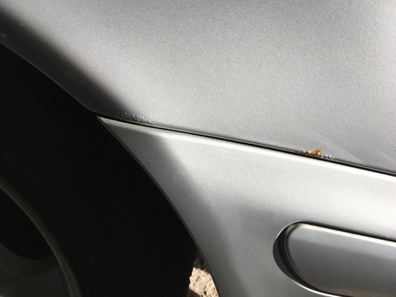 Korozja Mercedes CLK W208