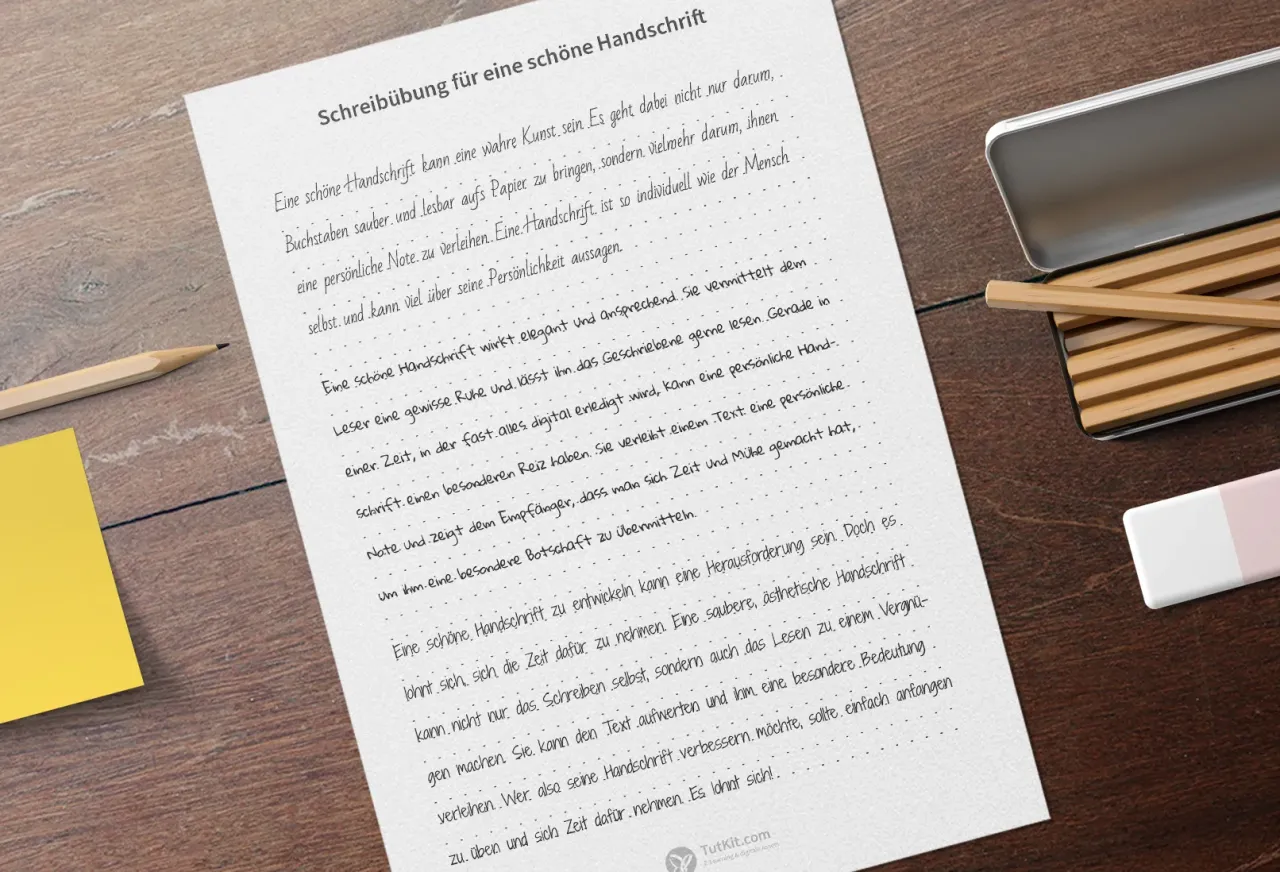 Estetyczne pismo ręczne CV