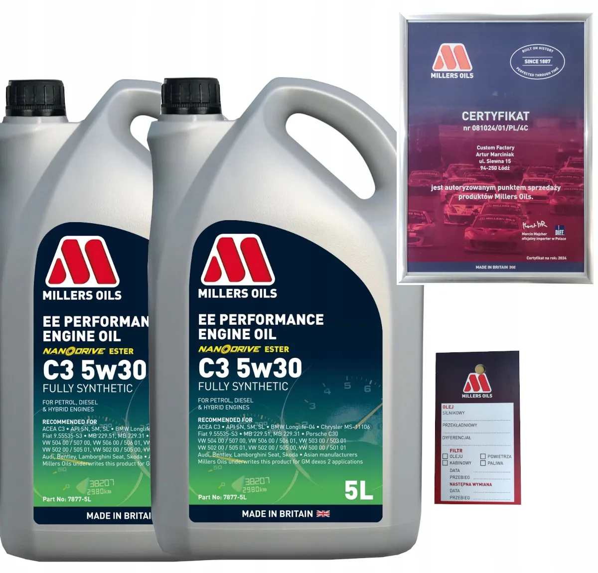 oleje silnikowe vw 502 00 504 00