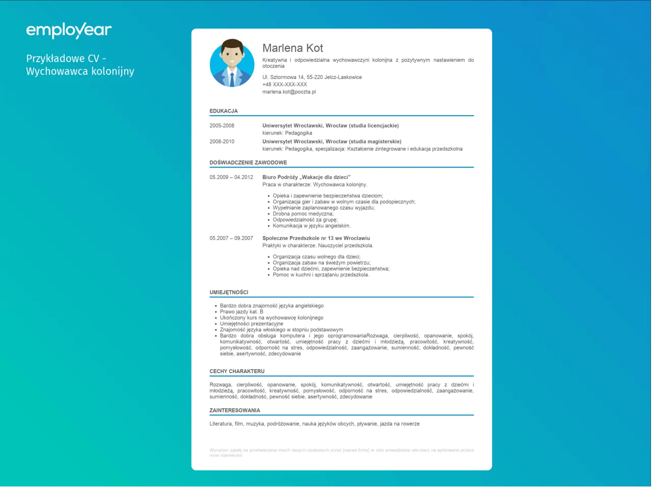dokumenty wychowawca kolonijny checklist