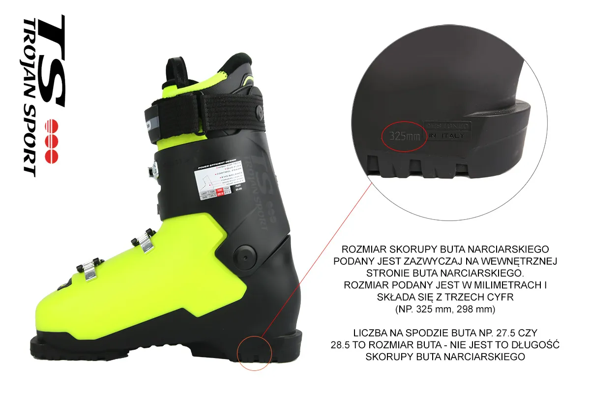 jak zmierzyć stopę do butów narciarskich mondopoint