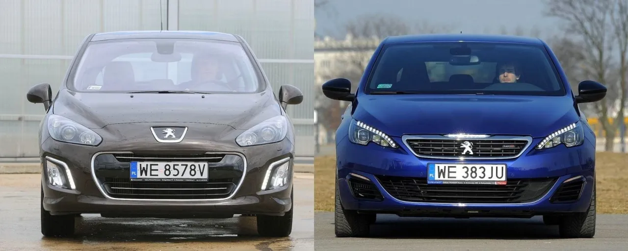 Peugeot 308 I generacja vs Peugeot 308 II generacja por&oacute;wnanie