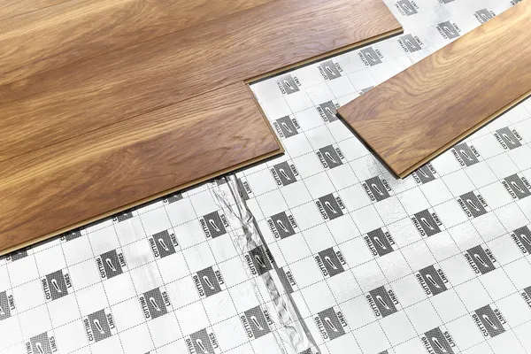 przykłady paneli podłogowych laminowanych i winylowych