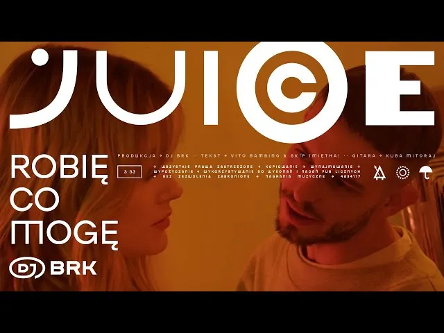 DJ BRK Robię co mogę okładka singla