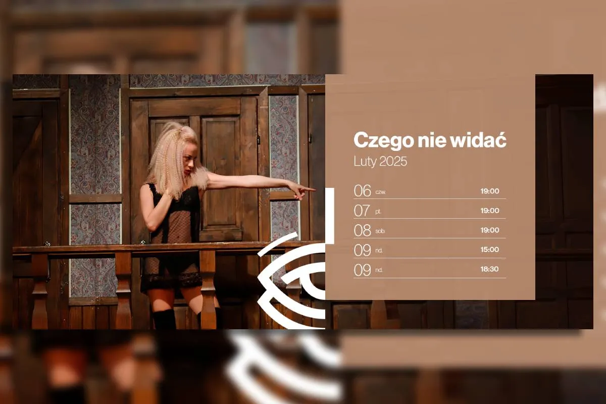 Kobieta na scenie, zapowiedź spektaklu 