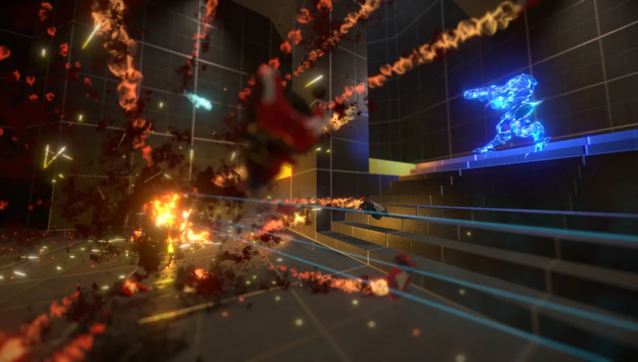 Bunny hop w grze FPS