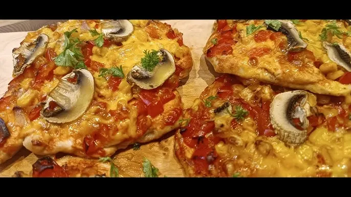 marynowany kurczak na pizzę