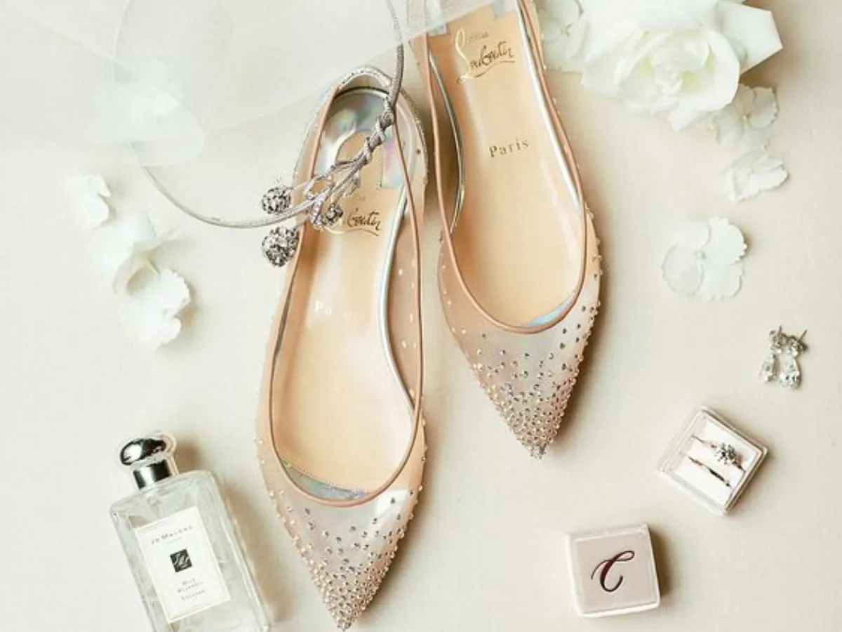 eleganckie płaskie buty na wesele