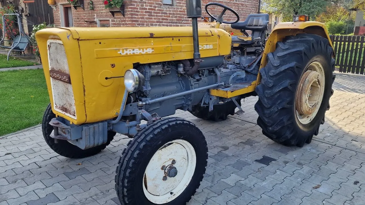 Ursus C-360 z wymienionym silnikiem Perkins