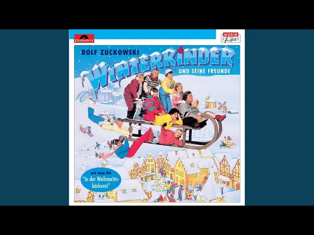 Rolf Zuckowski Es schneit Album Cover Winterkinder