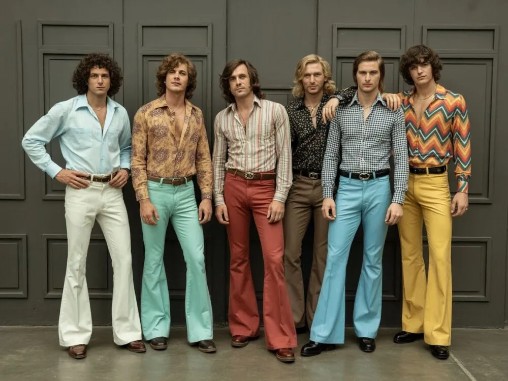 Moda męska lata 70 stylizacje