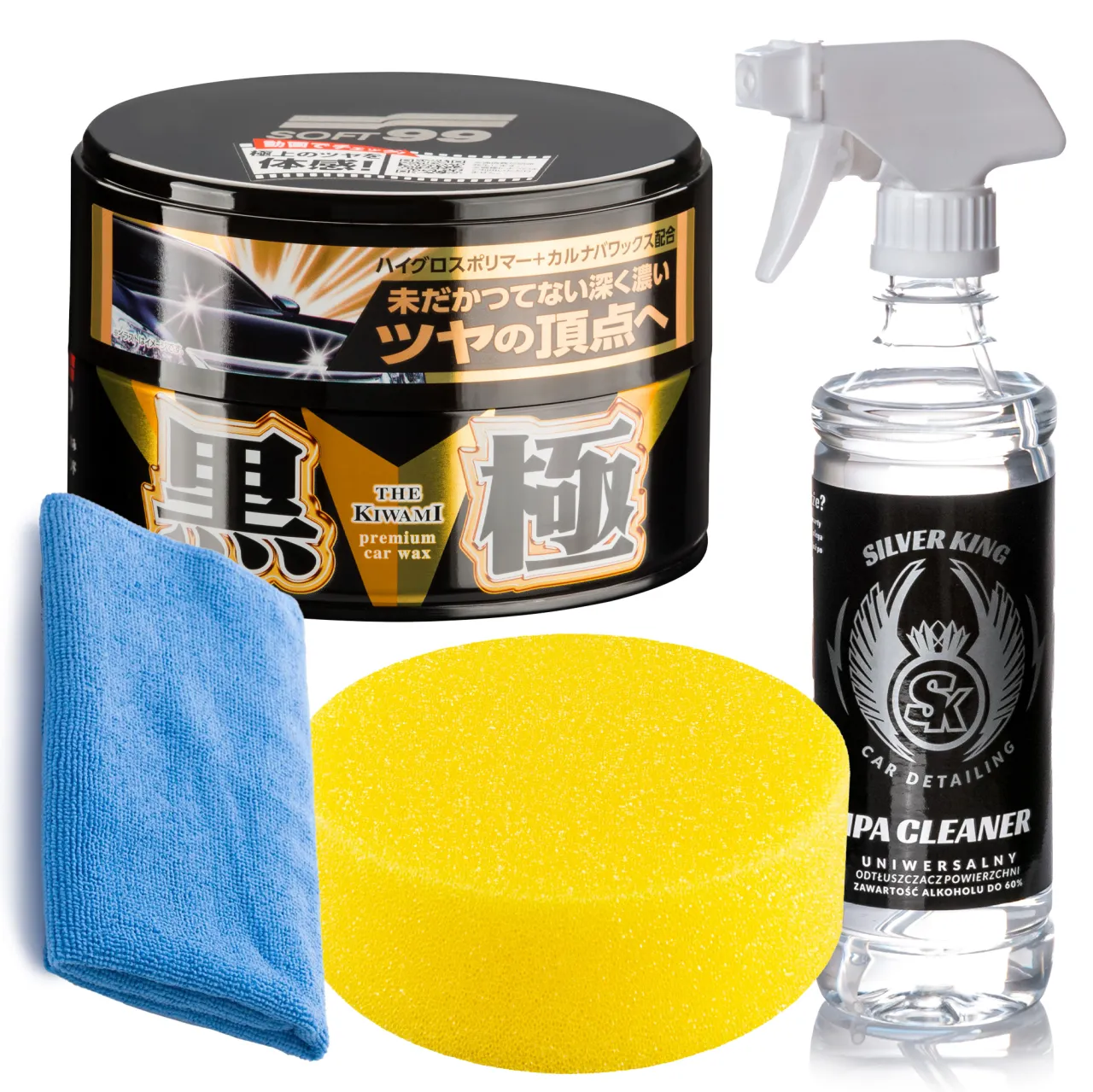 produkty do przygotowania lakieru do woskowania