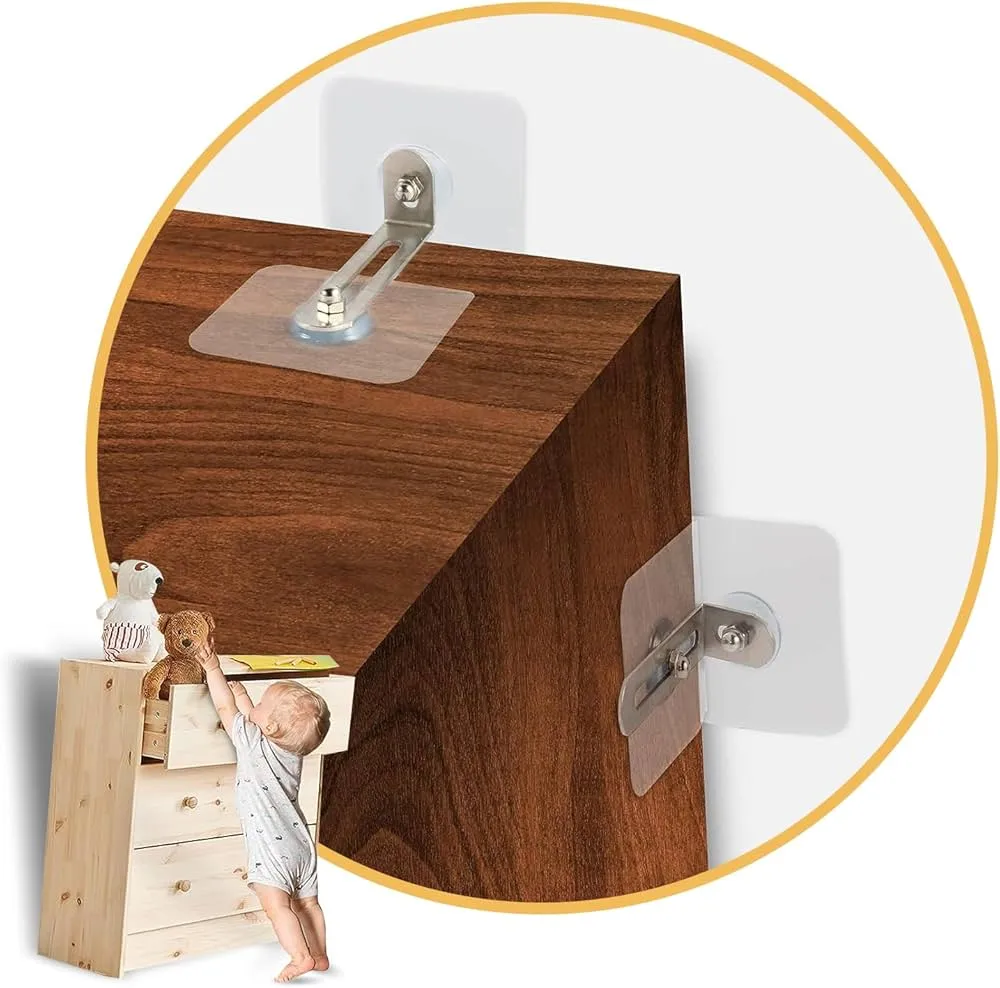 mocowanie komody do ściany zabezpieczenie przed przewróceniem